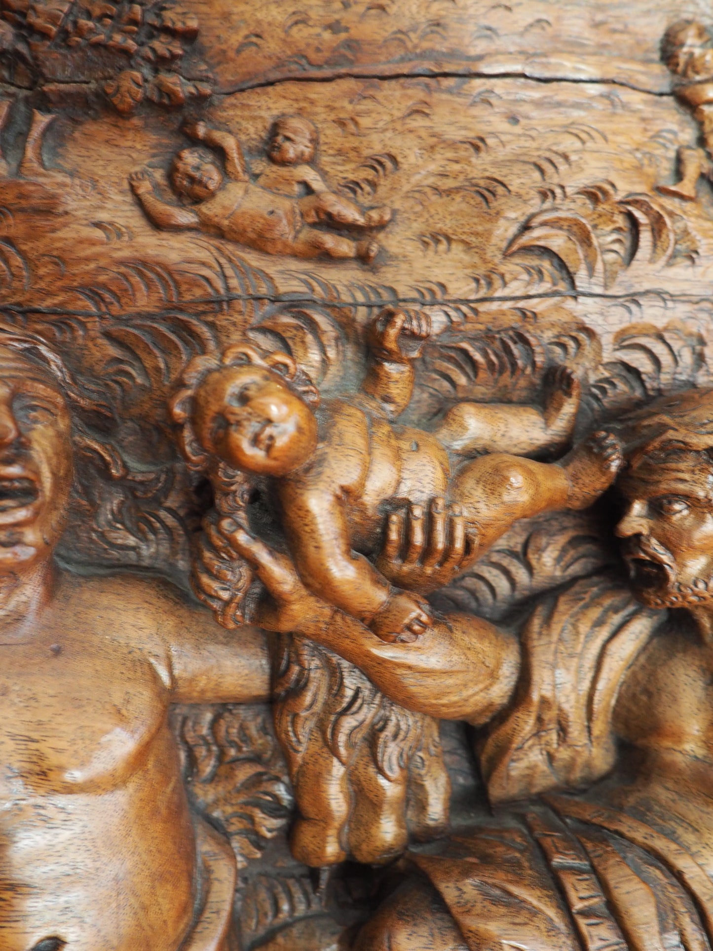 Mechelen or Maasland Relief Panel – “Massacre of the Innocents” – Mid-17th Century – Exceptional Large Example